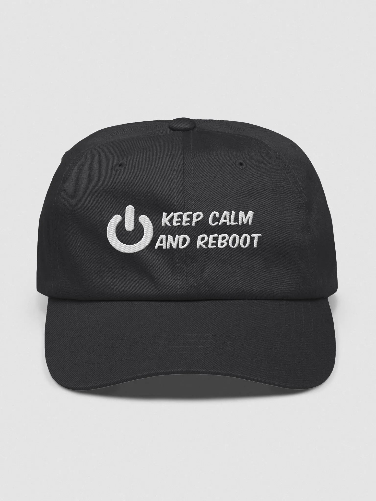 Keep Calm and Reboot Dad Hat product image (8)