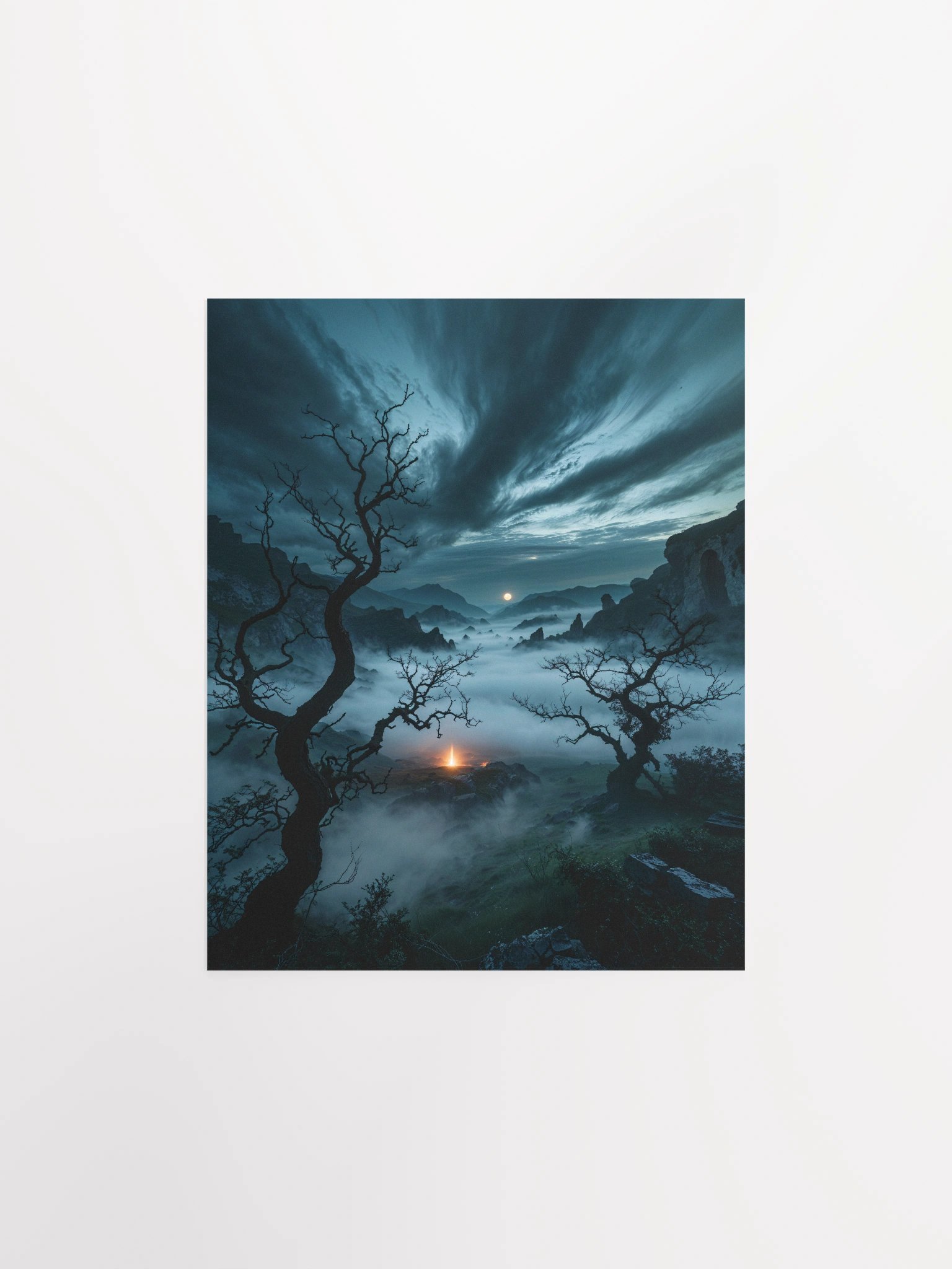 The Signal Beyond the Fog Matte Poster product image (8)