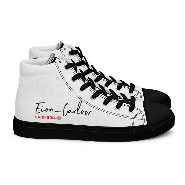 Eion_Carlow X EMOB Women's High-Top Canvas Shoes product image (2)