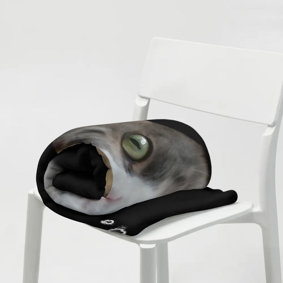 Domestic Purr Machines Throw (50″ × 60″) product image (7)