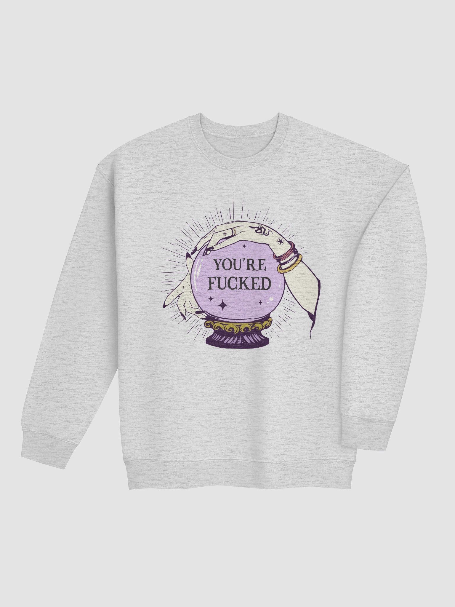 Future is fucked Crewneck product image (24)