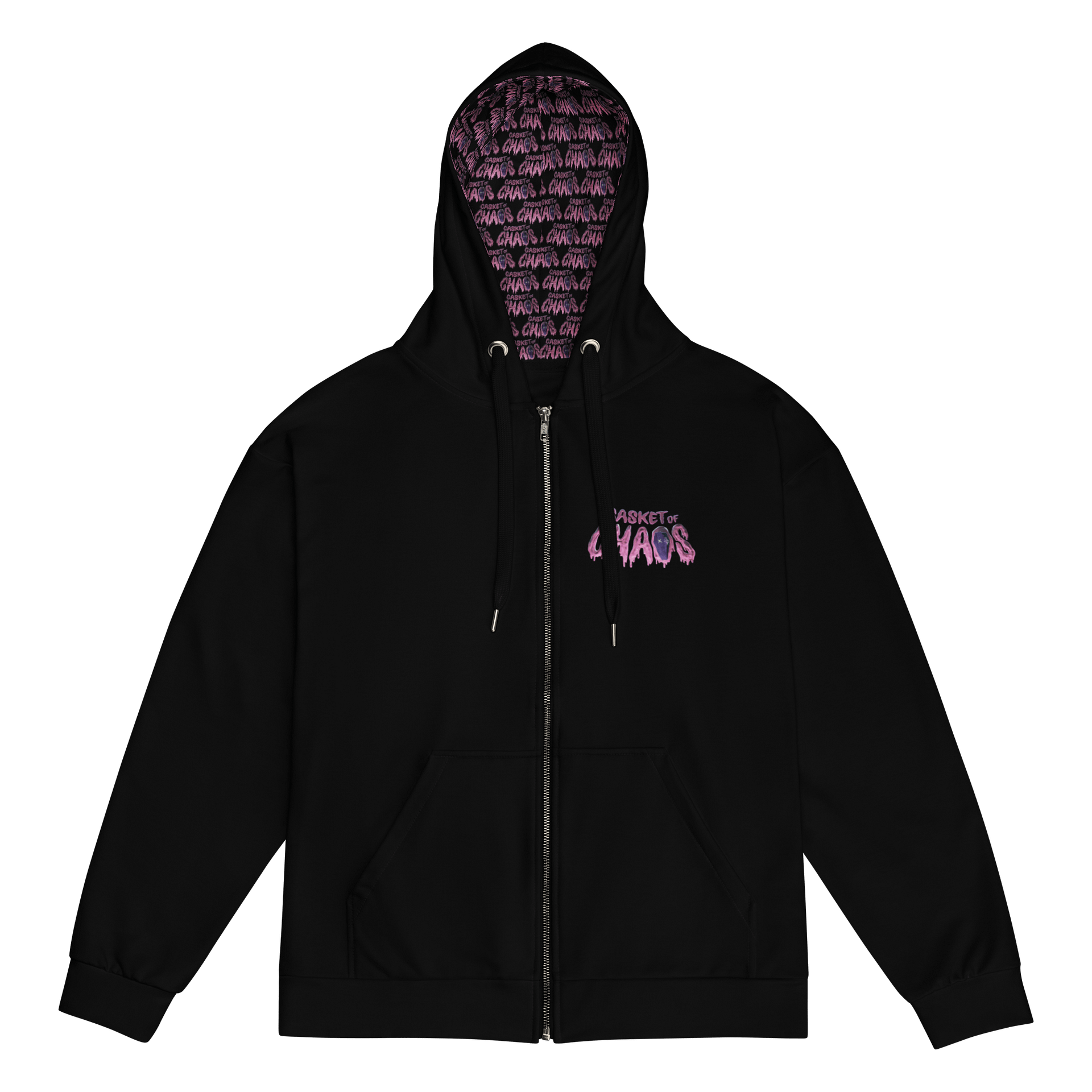 Casket of Chaos Horror Zip Up Hoodies product image (1)