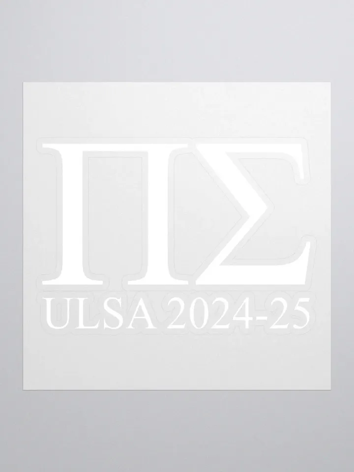 Pi Sig ULSA Sticker product image (1)