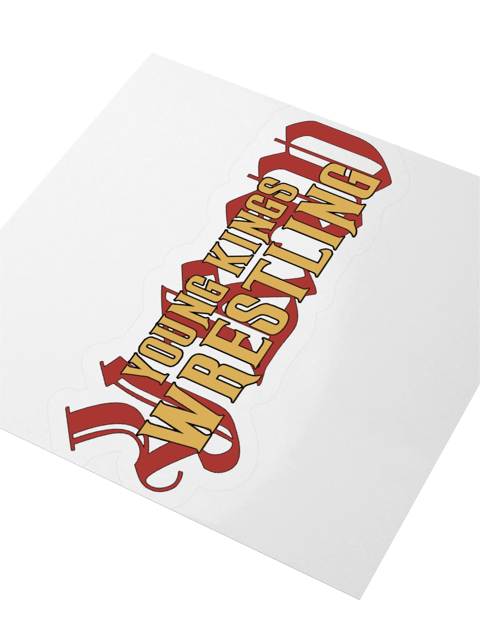 Young Kings Wrestling Logo Sticker product image (9)