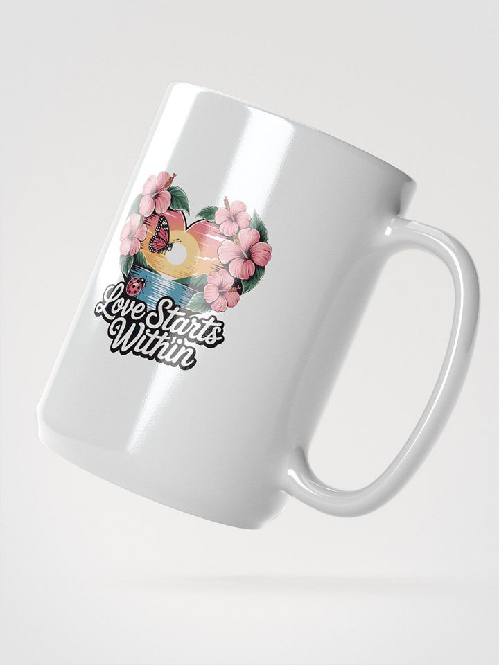 Love Starts Within Heart Mug product image (2)