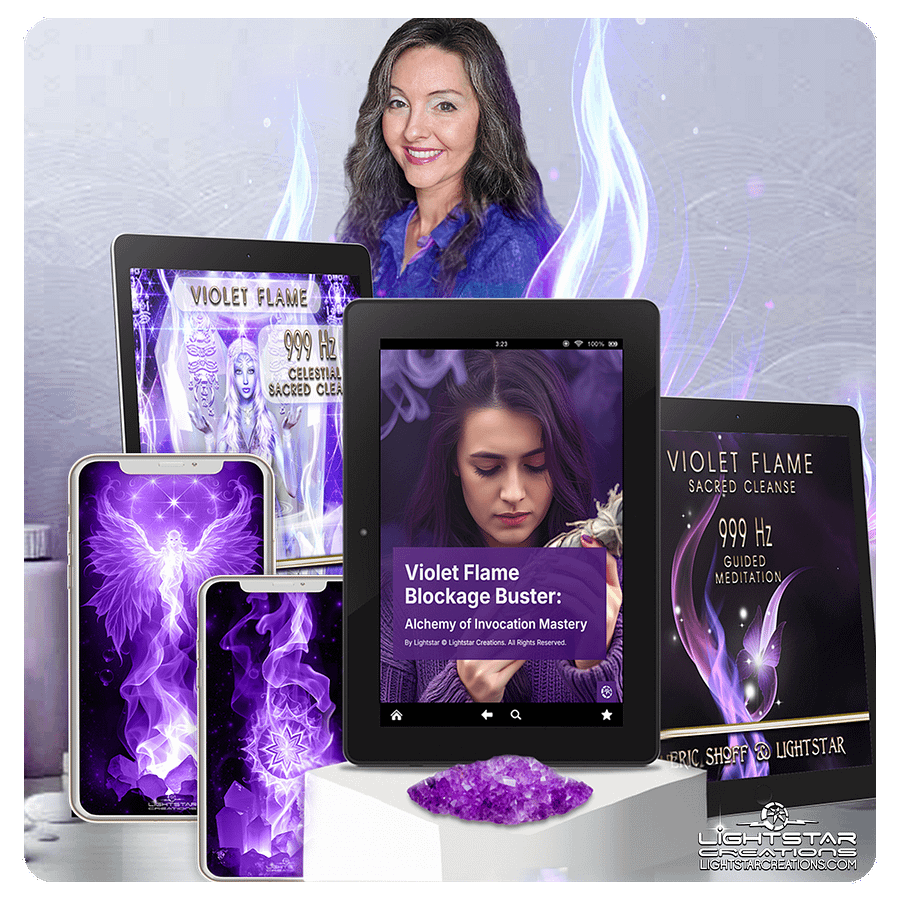 Violet Flame Blockage Buster Media Pack product image (3)