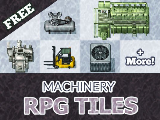 FREE RPG Maker Machinery Tiles product image (1)