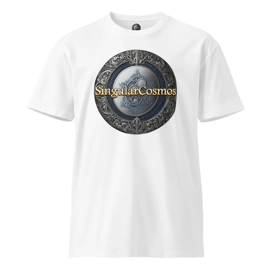 Singular Cosmos White Unisex Printed T-Shirt product image (1)