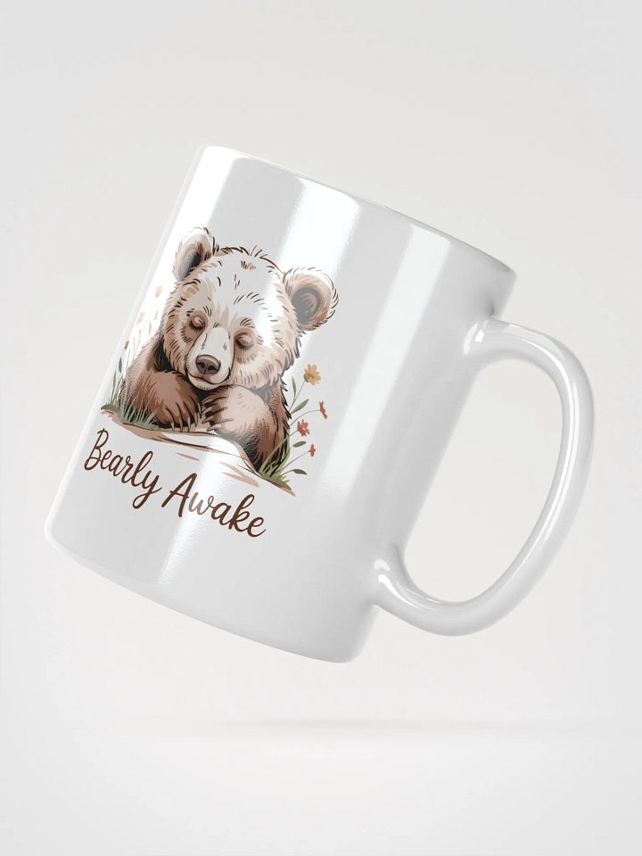 Bearly Awake Mug | Cute Sleepy Bear Mug product image (2)