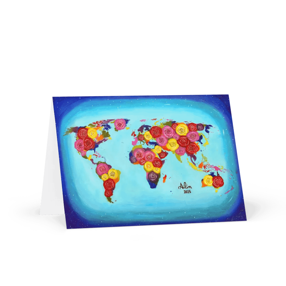 My World View Greeting Card product image (1)