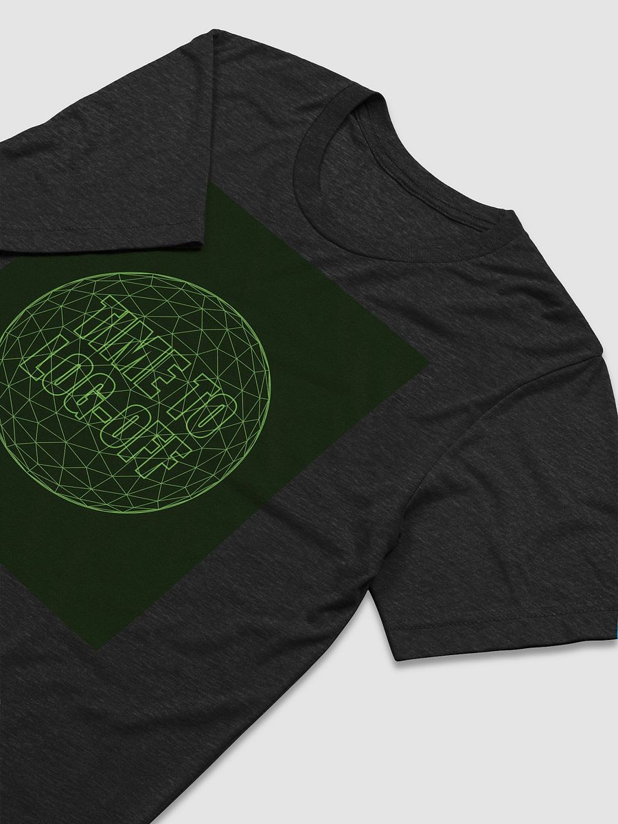 Geometric Green Lines Logo-Off Tee product image (6)