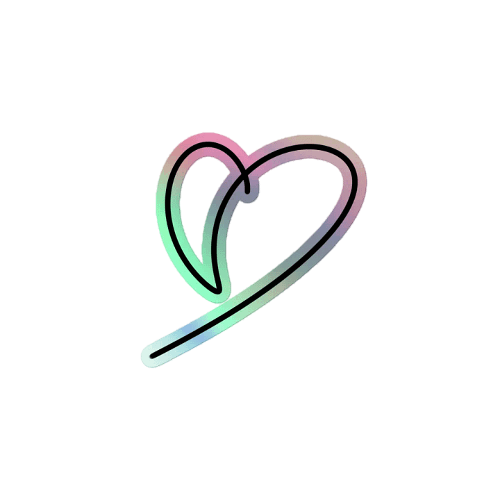 Whiteboard heart black product image (1)