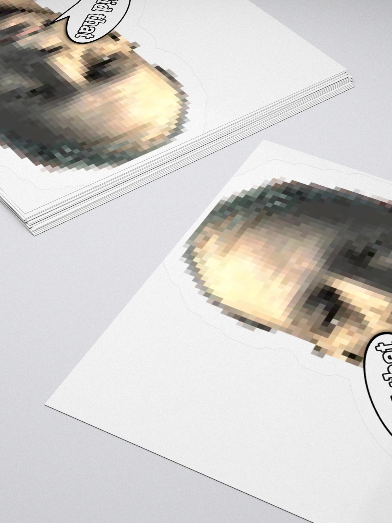 "I did that" Sticker product image (7)