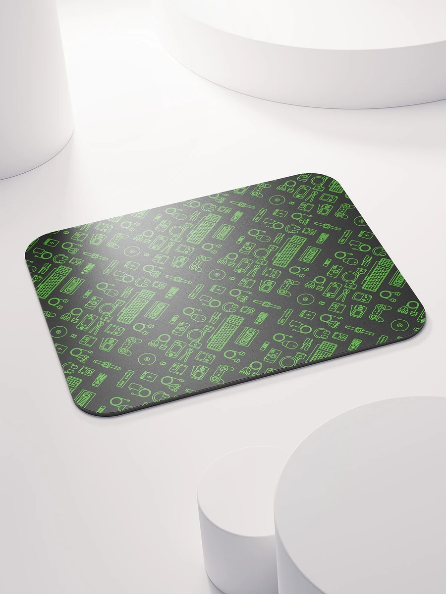 Neon Green Devices Mouse Pad (Classic) product image (4)