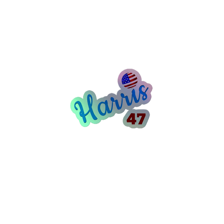 Harris Baseball Theme Holographic Sticker product image (1)