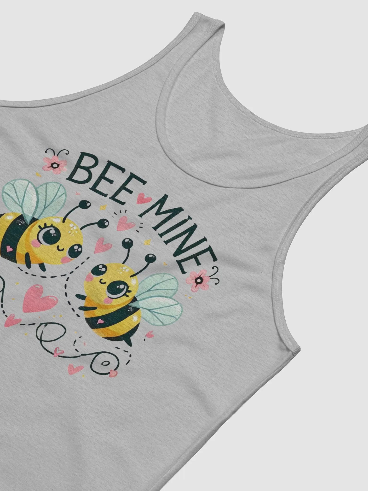 BEE MINE - Romantic Bee Heart Tank product image (6)