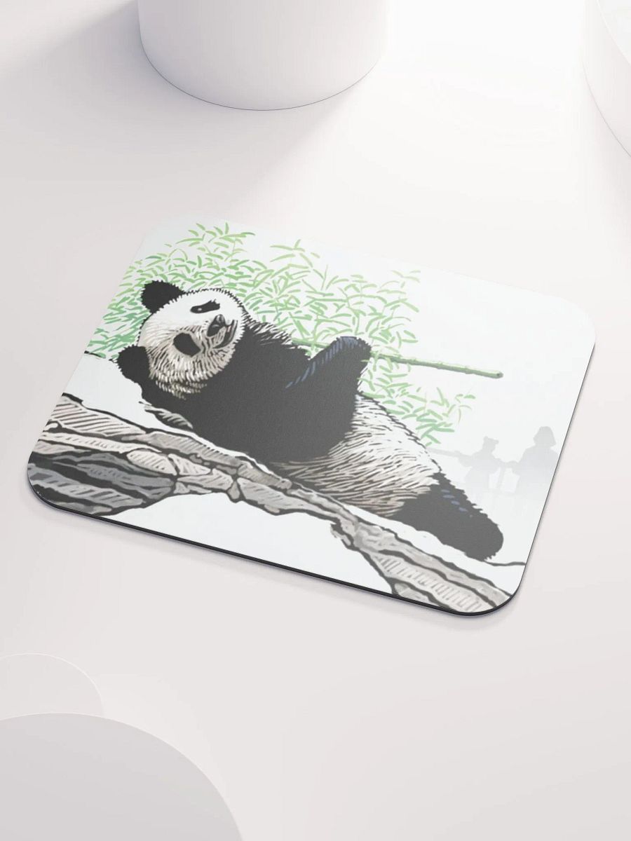 Happy Panda Mouse Mat product image (3)