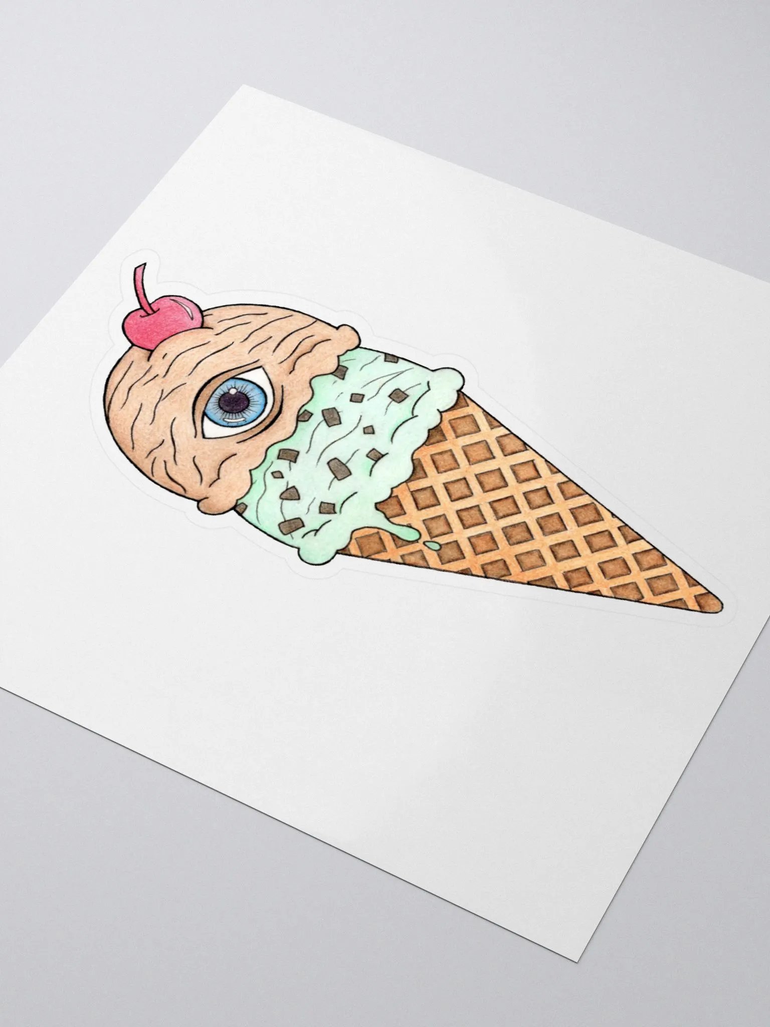 Eyece-cream sticker product image (3)