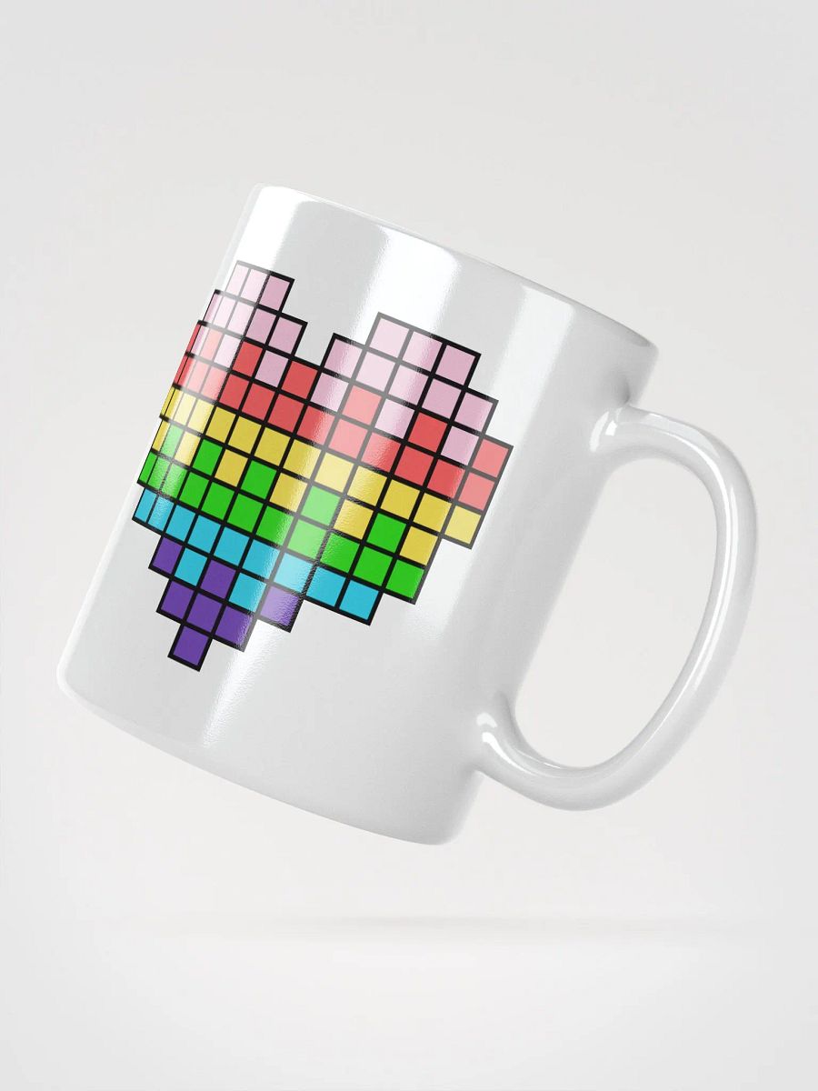 Easter Heart White Glossy Mug product image (3)