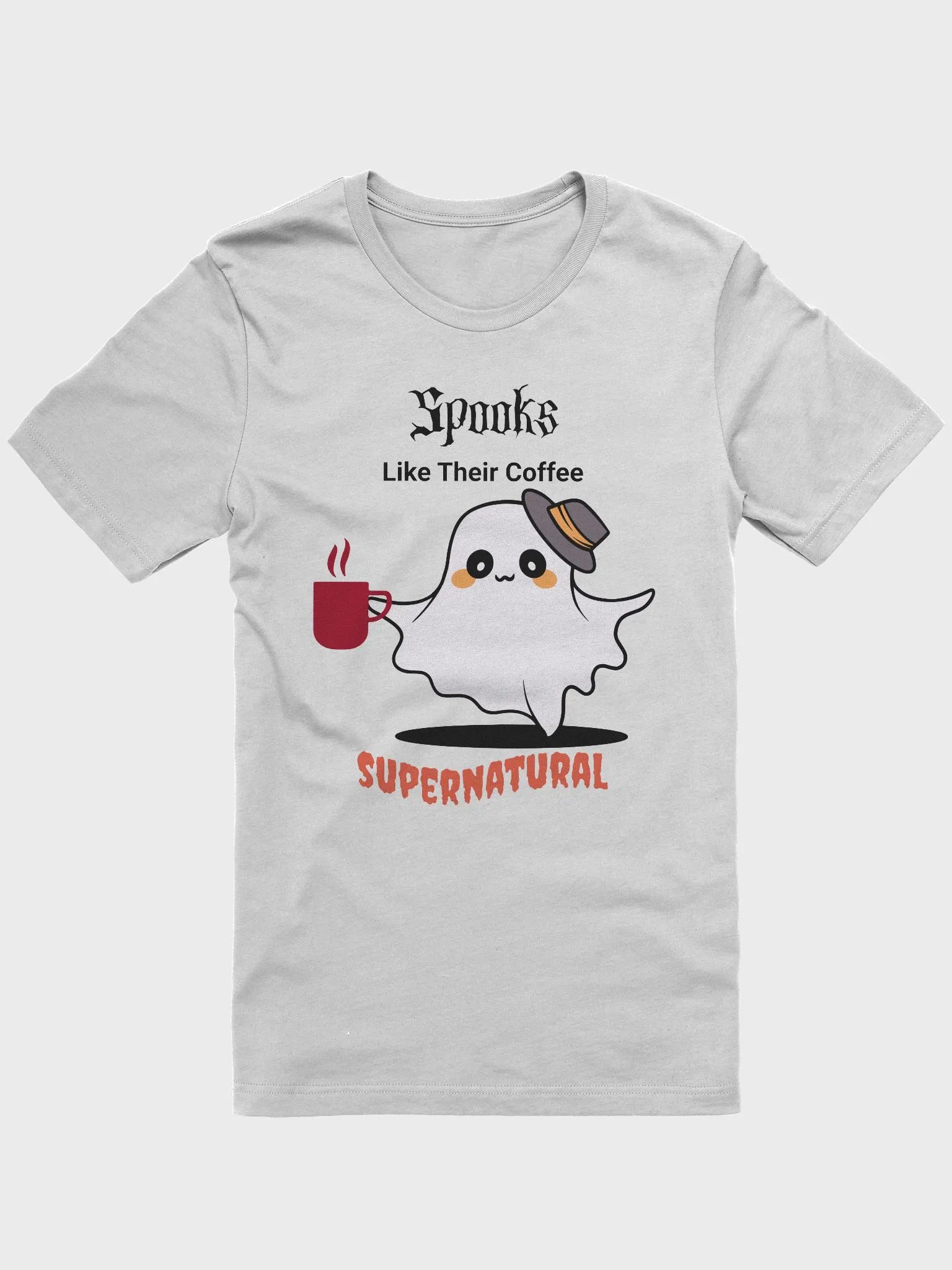 'Spooks Like Their Coffee Supernatural' T-Shirt product image (2)