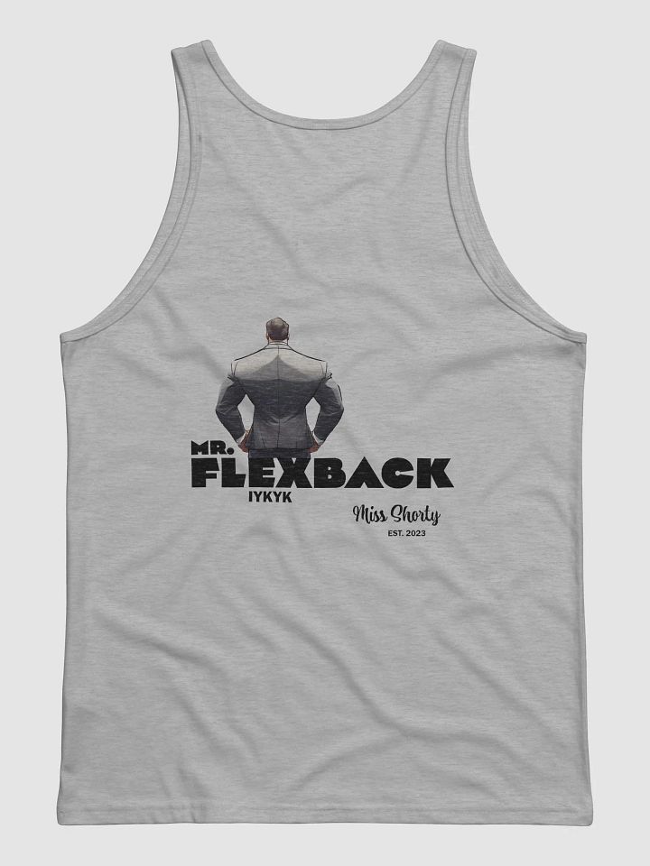 Mr. Flexback -- IYKYK -- two sided Tank product image (5)