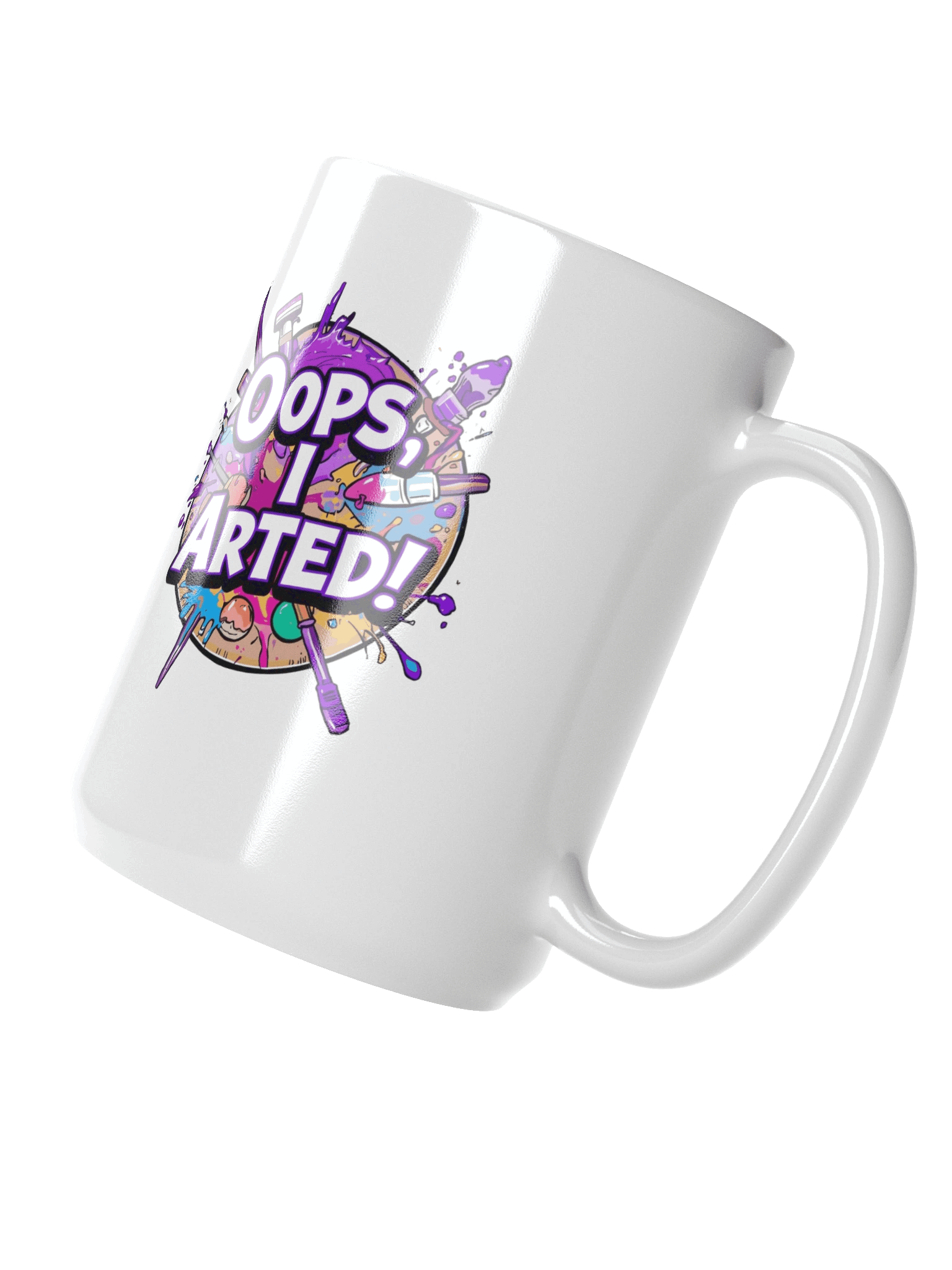 Oop, I Arted! Cup product image (3)