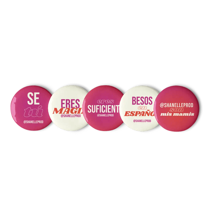 Set MENSAJES [5 Pins] product image (1)