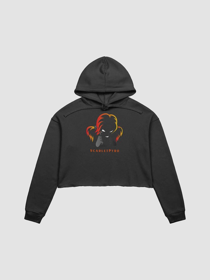 Classic ScarletPyro Crop Hoodie product image (1)