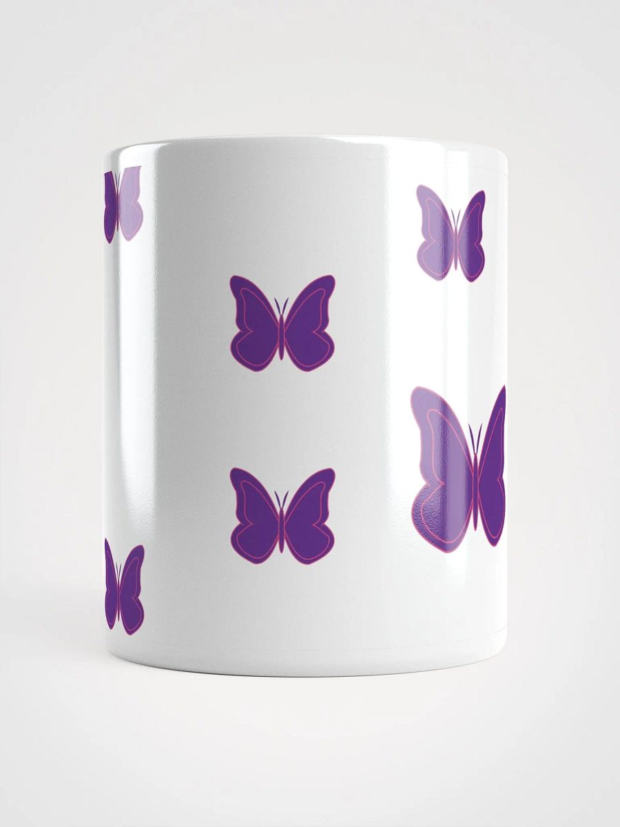 Purple Butterfly Symphony Mug product image (14)