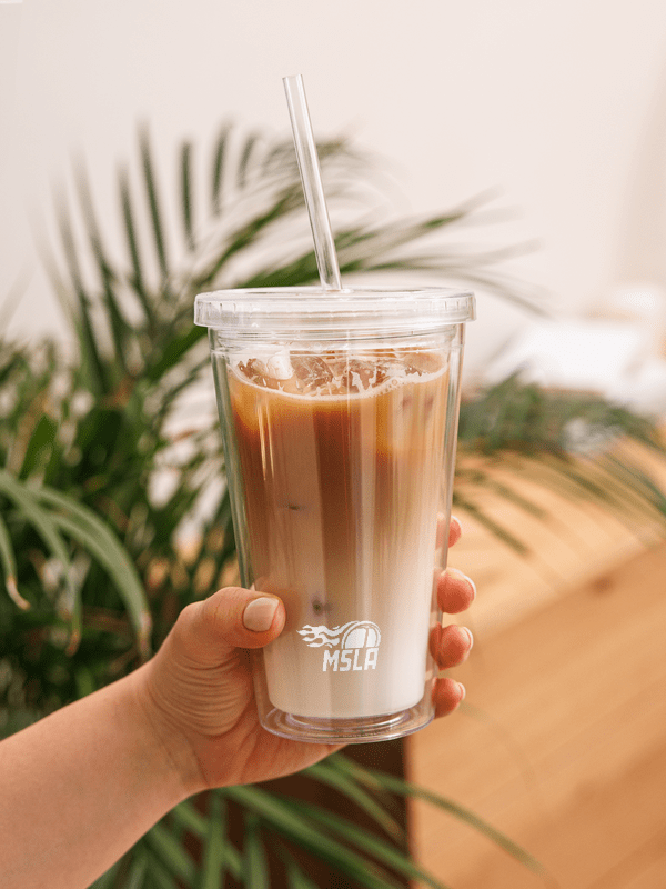 The Front Line - Double Wall Clear Plastic Tumbler product image (2)