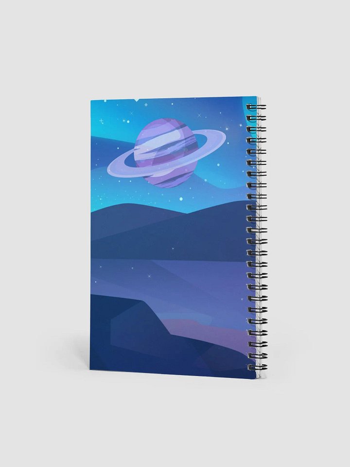 Starry Night Spiral Notebook product image (2)
