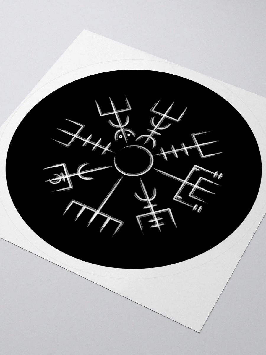 Vegvisir Compass Sticker product image (9)
