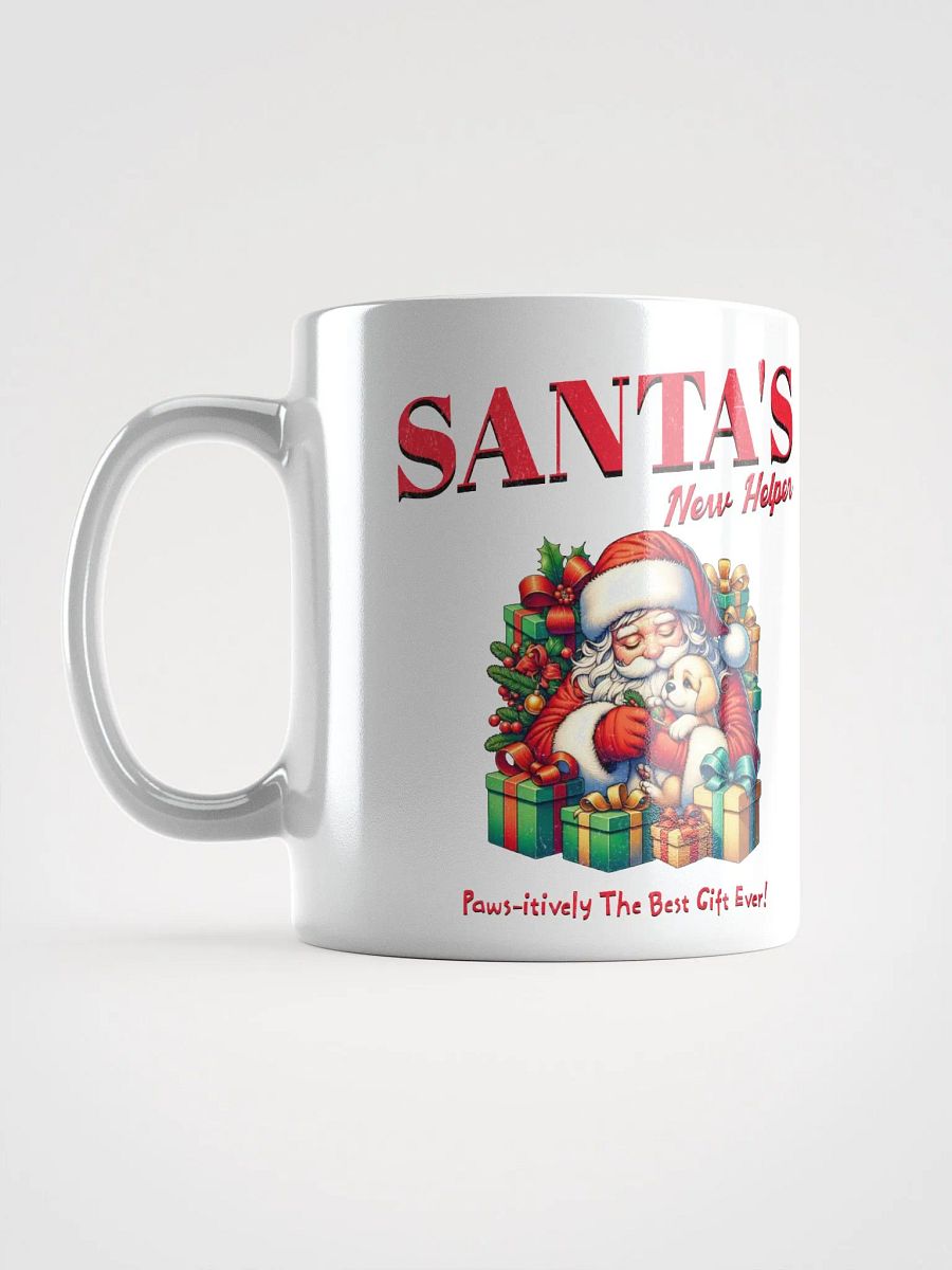 Santa's New Helper - Dog Lovers White Mug product image (17)