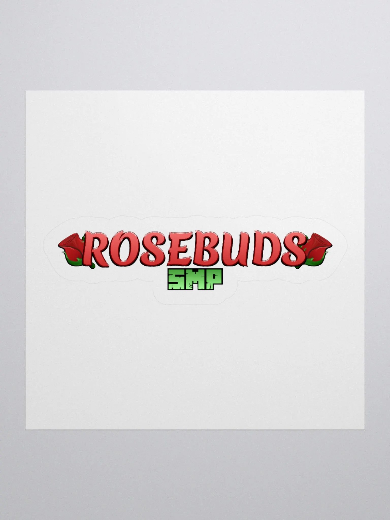Rosebuds Full Logo Sticker product image (2)