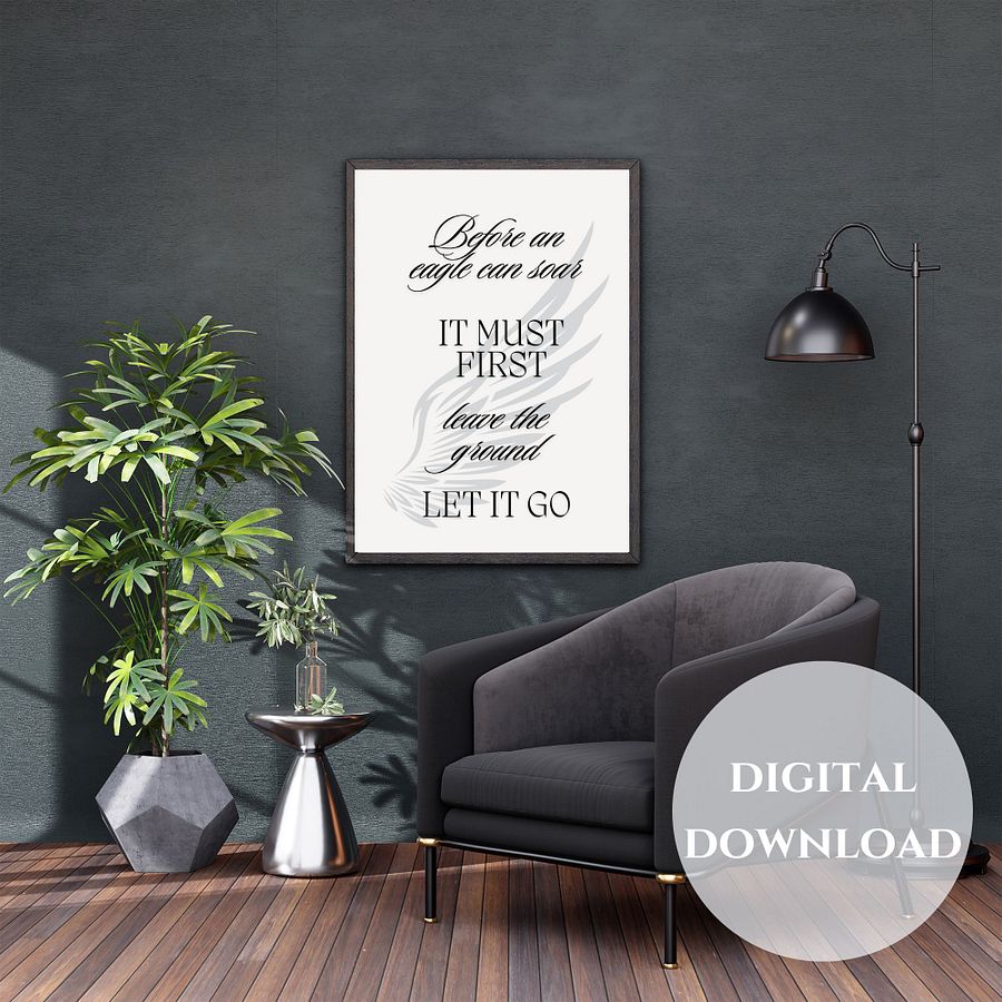 Let it Go Printable Wall Art product image (4)