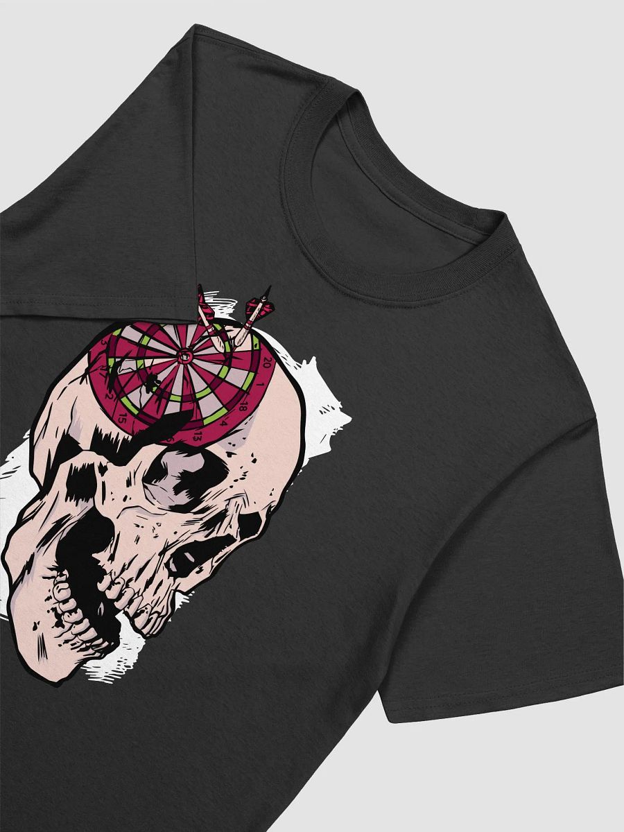 Skull Dartboard Graphic Unisex Tee product image (6)