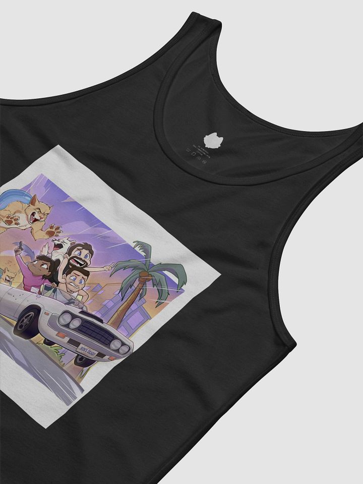 Cat-astrophic Fur-ocius Purrsuit Tank Top product image (2)