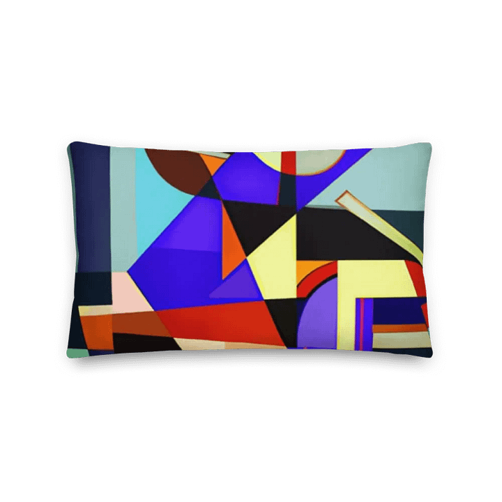 Geometric Fusion Premium Pillow product image (2)
