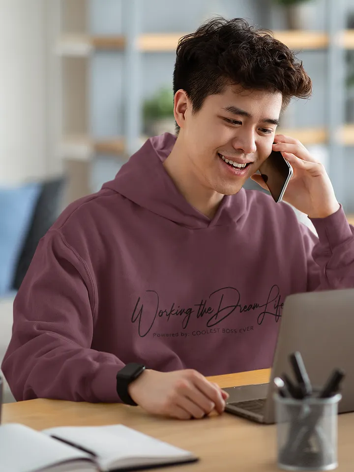 Coolest Boss Ever | Cotton Heritage Unisex Premium Hoodie | Ultimate Comfort & Style product image (2)