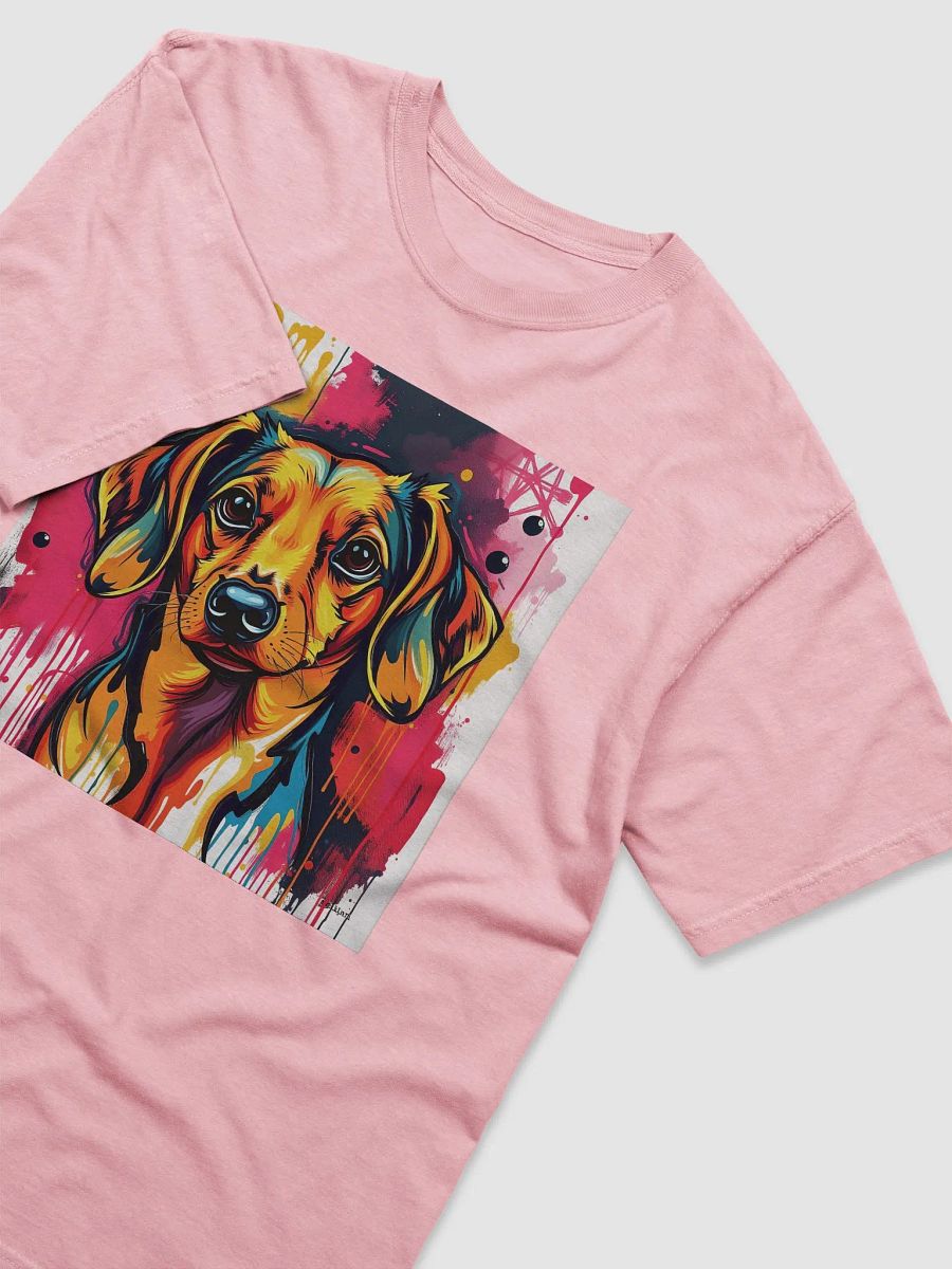 Happy Dachshund, Ultimate Comfort: Garment-Dyed Heavyweight Tee product image (3)