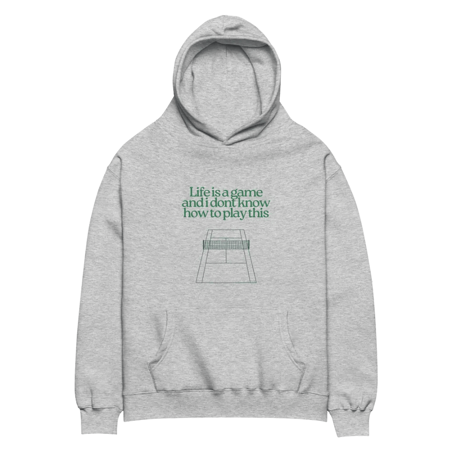 Life is a game and i don't know how to play this Unisex hoodie product image (2)