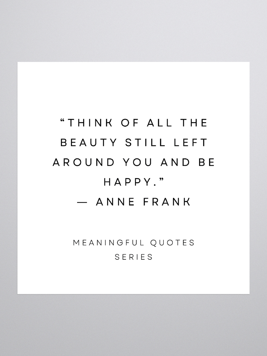 Meaningful Quotes Kiss Cut Stickers product image (1)