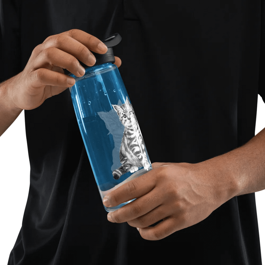Kittens Drawing Water Bottle Straw product image (65)