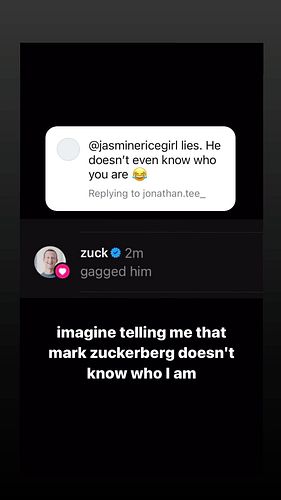 Mark and I go way back. don't be rude