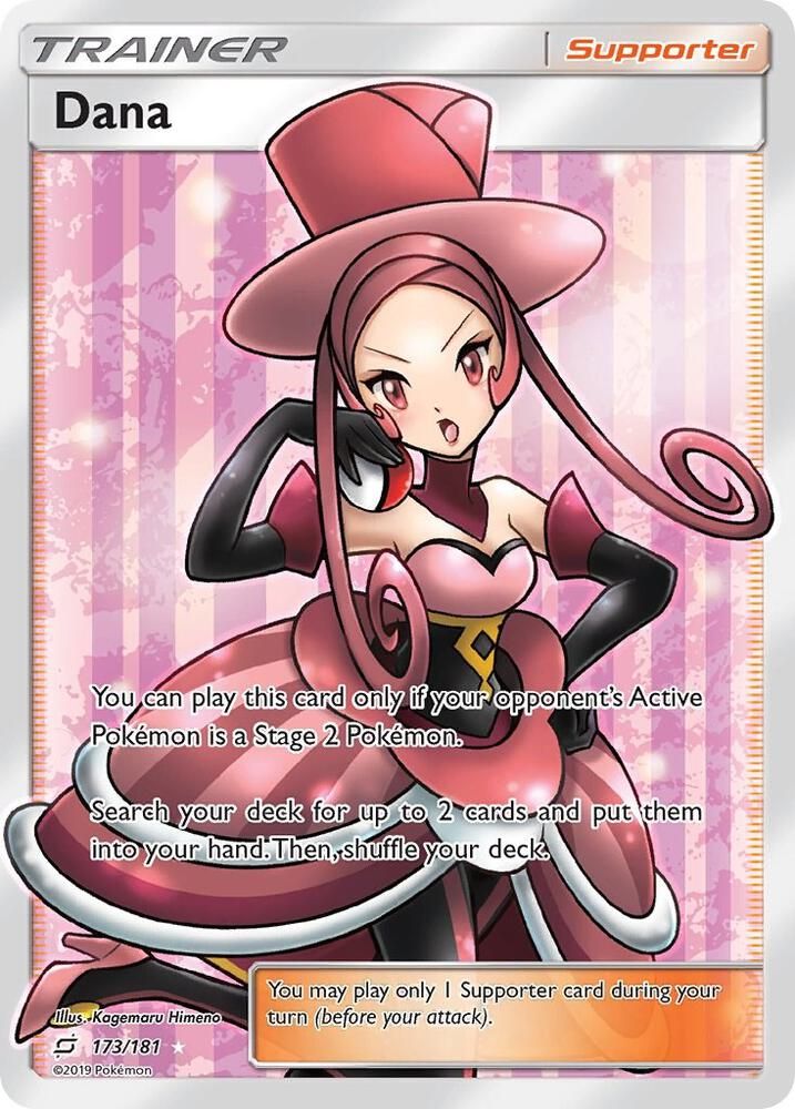 Pokémon Trading Card – Dana (Sun & Moon: Team Up, #173/181) - NM product image (1)