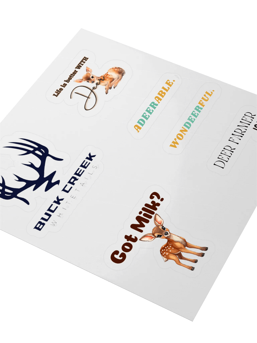 Buck Creek Mini Sticker Set product image (3)