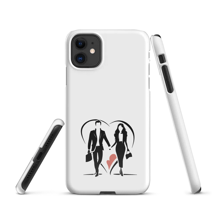 Modern Love Logo Snap Case for IPhone (White) product image (1)