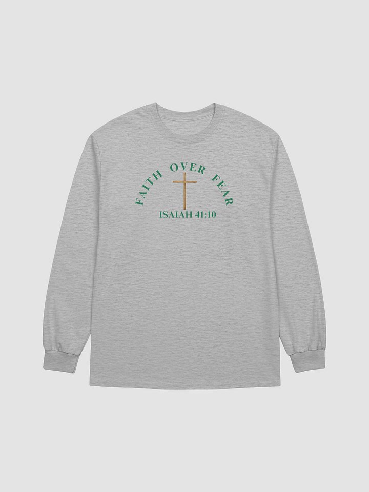 Faith Over Fear Long-Sleeve Shirt product image (1)