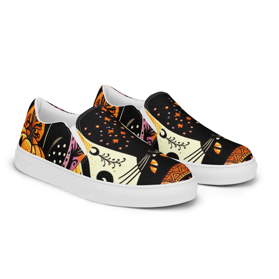 Halloween Cat Slip-Ons product image (6)