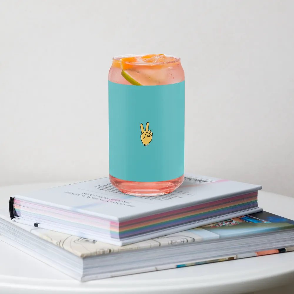 Peaceful Cheers Can-Shaped Glass product image (34)